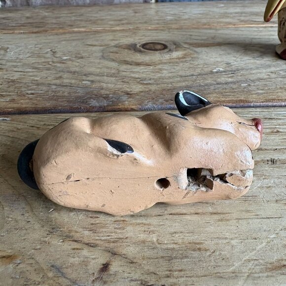 Vintage Ocarinas South American Peruvian Pottery Whistles Clay Lot Of 5 REPAIRS - Picture 10 of 16